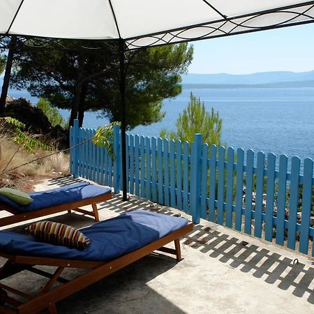 A Small Stone House By The Sea, In A Wineyard Nerezisca Exterior foto